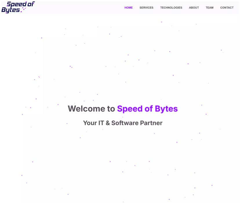 Preview of Speed of Bytes